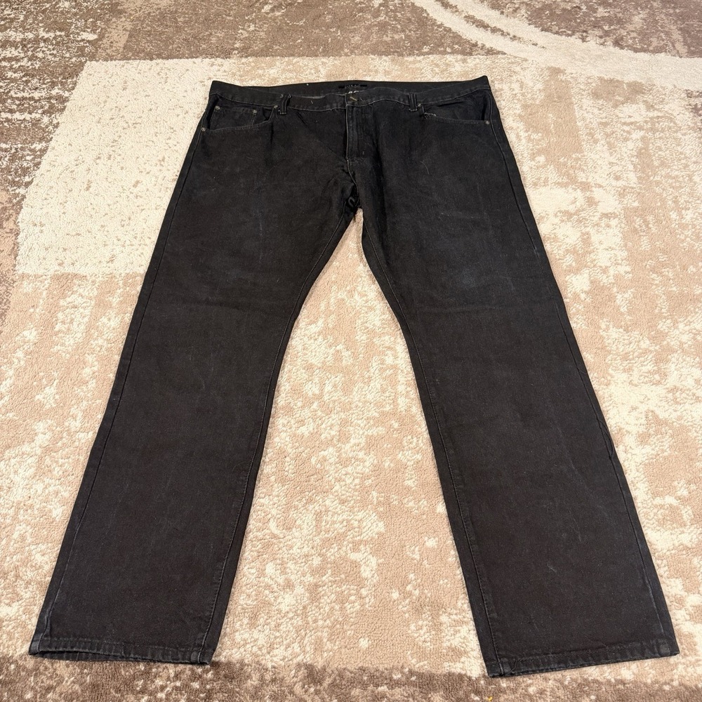 Vintage FUSAI Jeans Men's 46x34 Grunge Japanese Skater Style Baggy Denim Y2K